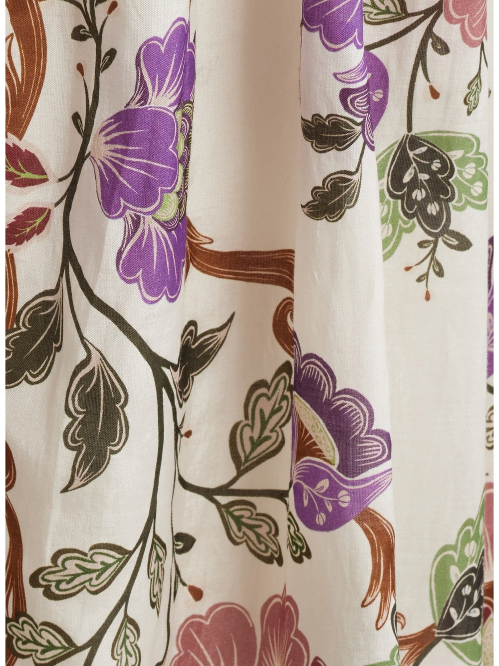 FARM Rio Rococo Floral Midi Skirt - Picture 6 of 8